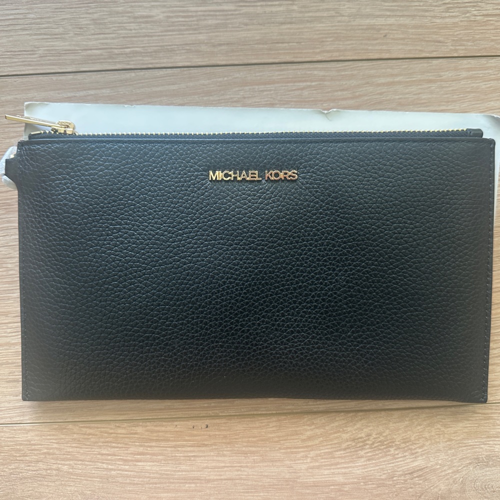 Michael Kors Black Leather Wallet